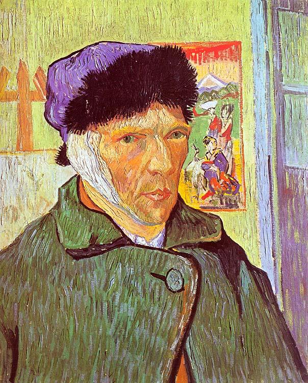 Vincent Van Gogh Self Portrait With Bandaged Ear China oil painting art